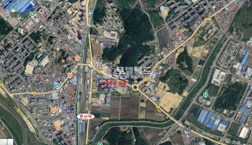 경기 파주시 문산읍 선유리 문산역 앞 아파트 부지 매매 매물번호 10018 사진 1