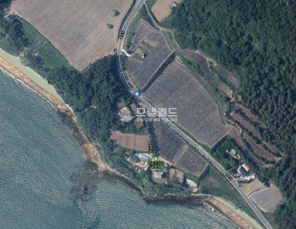 전남광주 해남군 화산면 평호리 글램핑. 캠핑장 부지 매매 매매 매물번호 10014 사진 2