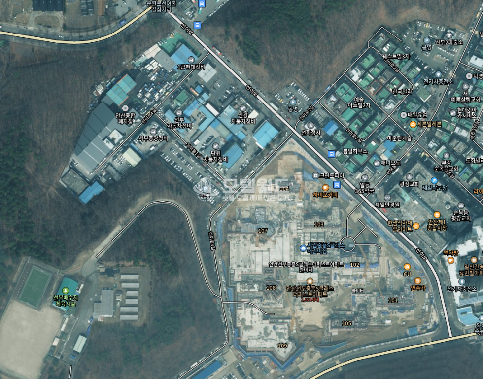 경기 안산단원구 선부동 ◎안산 선부동 공장용지 매매 매매 매물번호 10072 사진 1