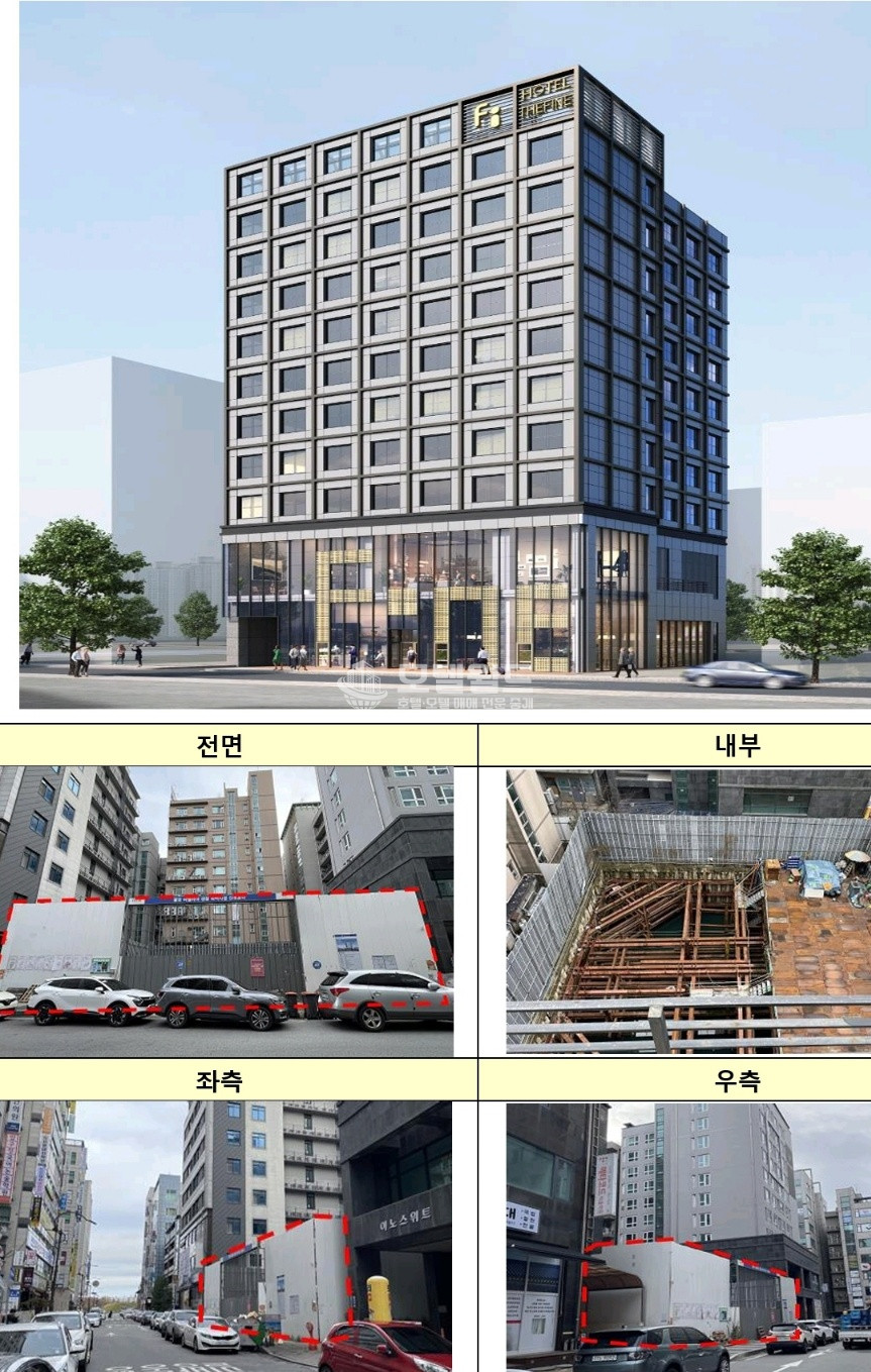 충남 천안서북구 불당동 ✅천안 불당동 호텔부지 매각(객실104실허가득) 매매 매물번호 10242 사진 3